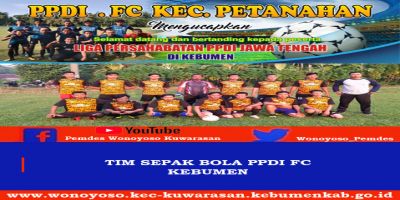 TIM SEPAK BOLA PPDI FC KEBUMEN