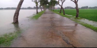 Video Detik-Detik Banjir di Area Persawahan Desa Wonoyoso Kuwarasan